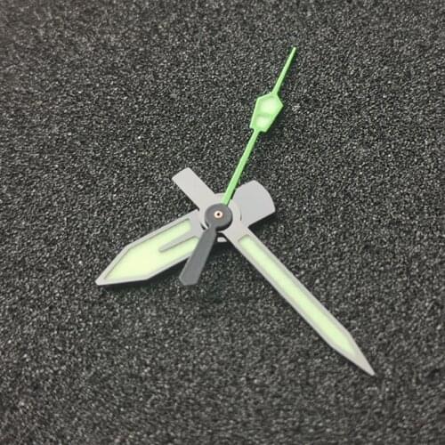 Watch Parts SBBN Luminous Stainless Steel/Rose Golden Plated Watch Hand Suitable For NH35/36 Automatic Movement