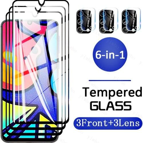 Protective Glass on For Samsung m21s Screen Protectors Tempered Glass on For Galaxy SM-F415F SM-F415F/DS Camera Lens HD Film