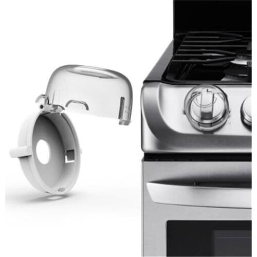 2Pcs/Set Kitchen Cooker Gas Oven Stove Knob Cover Child Safegaurd Lock Kitchen Switch Control Guard Shield Cookware Parts