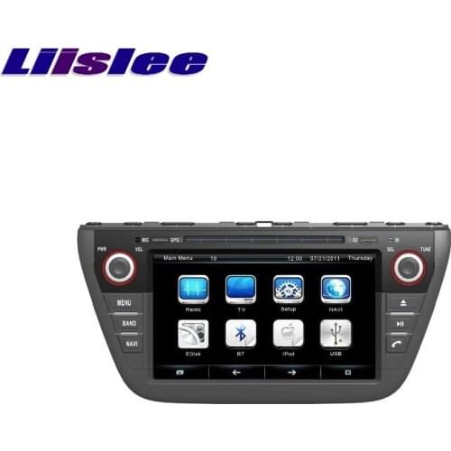 For Suzuki SX4 2013~2018 LiisLee Car Multimedia TV DVD GPS Audio Hi-Fi Radio Original Style Navigation Advanced NAV NAVI MAP