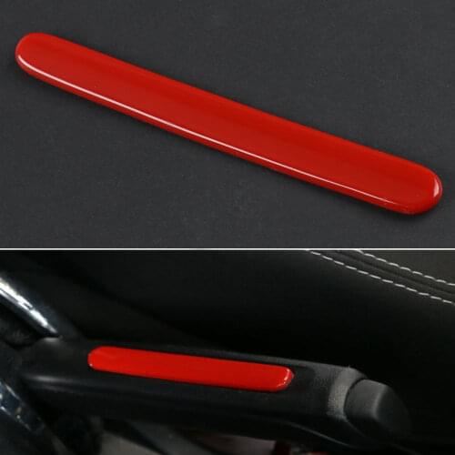 Interior Parking Hand Brake Handbrake Cover Trim Chrome Decor Strip For Jeep Wrangler 2011-2016 Car Styling Accessories Stickers