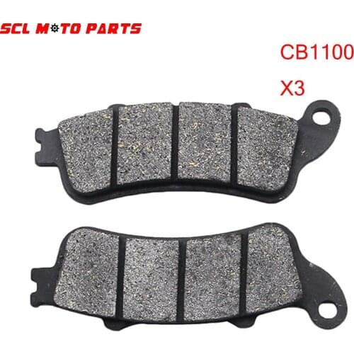 ALconstar-Motorcycle Brake Pads Set For Honda CB1100 1997 1998 1999 2000 2001 2002 2003 2004 2005 2006 2007 2008 Front&Rear Pads