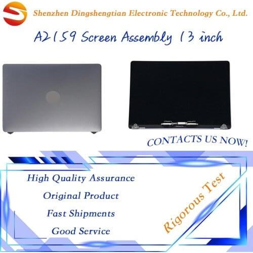 Macbook Pro Retina 13 inch A2159 LCD Screen Assembly 2019 dispaly Space Gray And Sliver