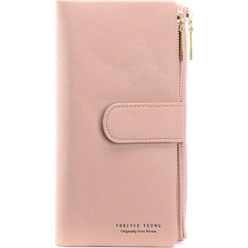 New Women PU Leather Wallets Female Long Hasp Purses Large Capacity Money Bag Phone Pocket Multifunction Clutch Coin Card Holder