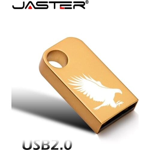 New Mini Metal High Speed USB Flash Drive Pen drive 4GB 16GB 32GB 64GB 128GB USB Stick Waterproof Wedding Gifts Custom logo