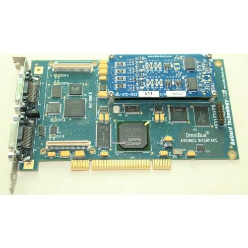 Industrial control panel MIL-STD-1553