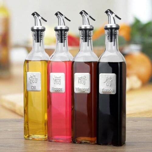 Olive Oil Sprayer Liquor Dispenser ABS Lock Wine Pourers Flip Top Drink Wine Stopper Leak-proof Nozzle Kitchen Tools