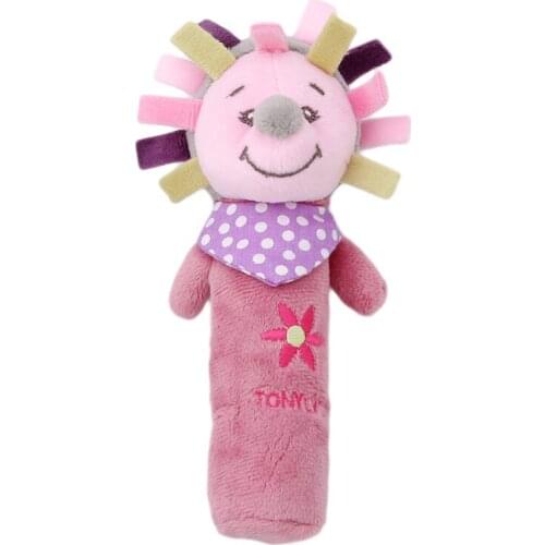 Differnet Kinds Baby Hand Grip Rod Toys, Educational Toys Rattle Animal BB Stick Hand Bell Toy CX979773