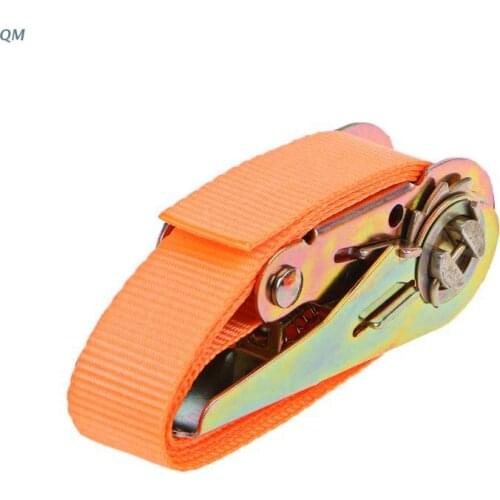 Porable Heavy Duty Tie Down Cargo Strap Luggage Lashing Strong Ratchet Strap Belt With Metal Buckle 13MF