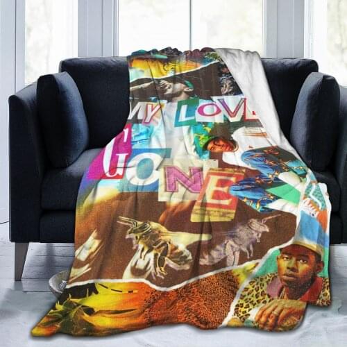 Ultra Soft Sofa Blanket Cover Blanket Cartoon Cartoon Bedding Flannel plied Sofa Bedroom Decor for Children and Adults 85