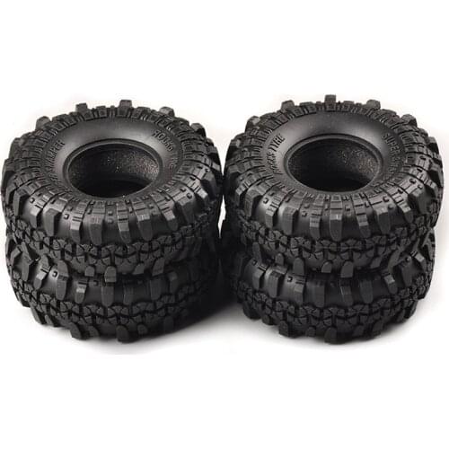 1/10 Scale RC Model Rock Crawler Car Truck Rubber Foam Tire Tyre 4PCS