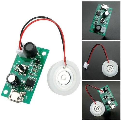 1Pc Atomization film Air Humidifier Driver Board Mist Ultra Ultrasonic Maker Discs Low Fine Power Fogger Large Circuit Acc G4A5