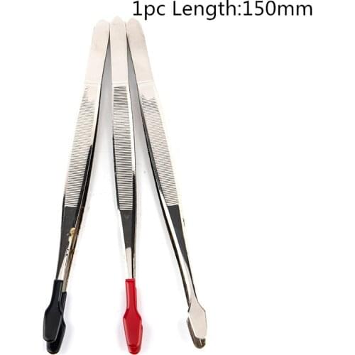 1PC Practical Stamp Tweezer Philately Stamps Collector Tools Philately Tweezer Eyebrow Forceps Brazing Tweezer