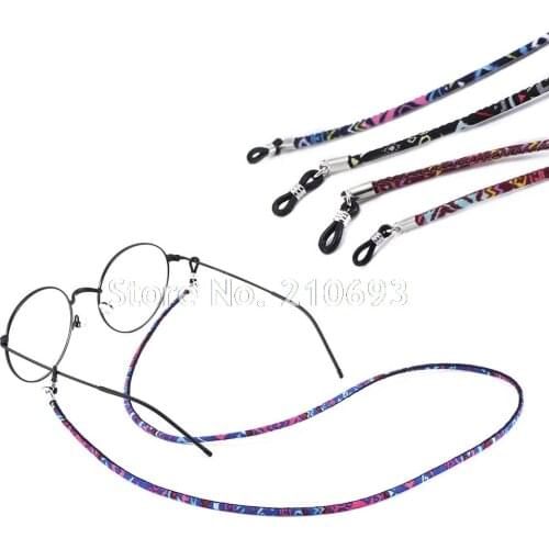 New 1pc Anti Slip Sports Glasses Cord Cotton Eyewear Spectacle Sun Eyeglasses Chain Neck Cord Sunglasses Cord Strap