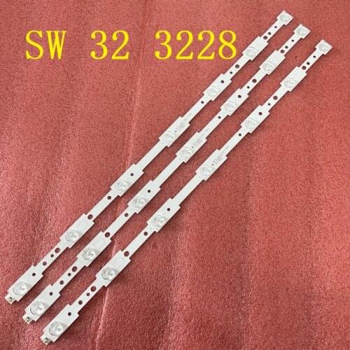 Beented 15 PCS/lot New LED backlight bar for SW32 SW 32 3228 07 LBUA-SDL320X1-SO8B 7 LEDs 580mm x 20mm