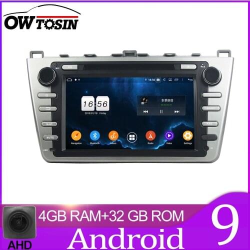 8" Owtosin Car Radio Multimedia Video Player Navigation GPS Android 9.0 For Mazda6 Mazda 6 Ruiyi Ultra 2008-2012 Car 4GB RAM