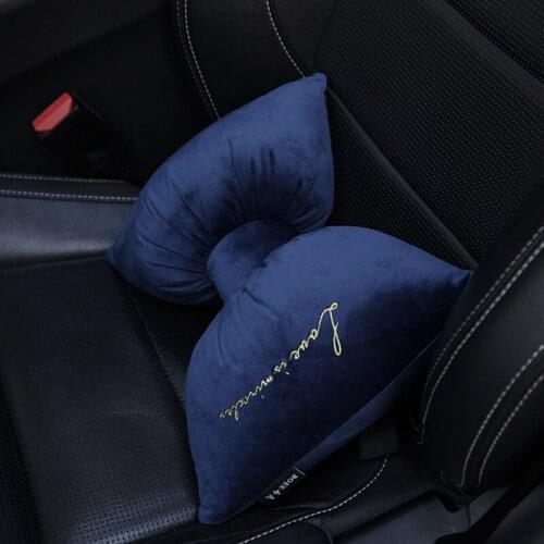 Velvet Decorative car Pillows new keep warm car neck pillows Decorative Room Cushion Balls Cute Pillows