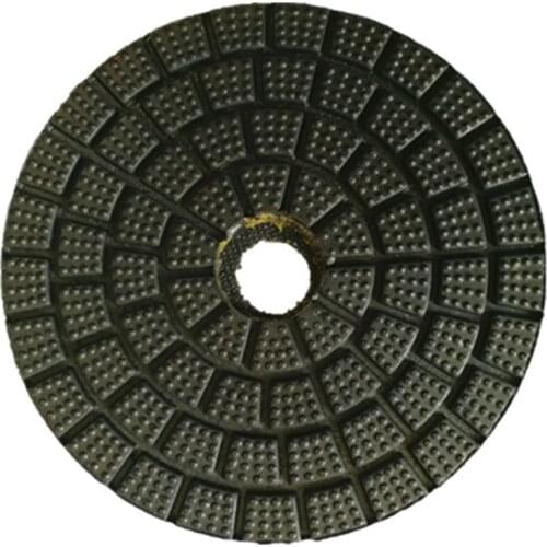 4" 100mm Diamond Polishing Pad Black Disc Wet Use For Granite Marble Concrete Last Step Sanding Wheels Free Shipping 2PCS