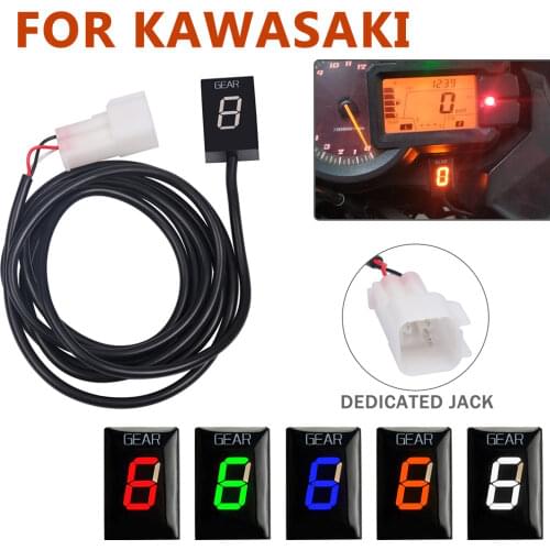 Motorcycle Speed Display Meter Gear Indicator For Kawasaki Ninja ZX-6R ER-4N VN900 Vulcan 900 ZX-12R Ninja650R KFX450R KLE650