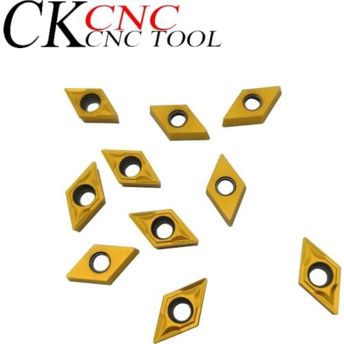 10pcs DCMT070204 UE6020 carbide inserts Internal Turning tool DCMT 070204 face endmills Lathe Tools Milling cutter CNC tool