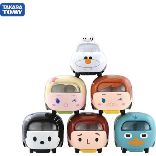 Tomy Tomica alloy car model TOMICA doll car girl toy gift Mickey Minnie modeling alloy car Car Decoration children toy gifts