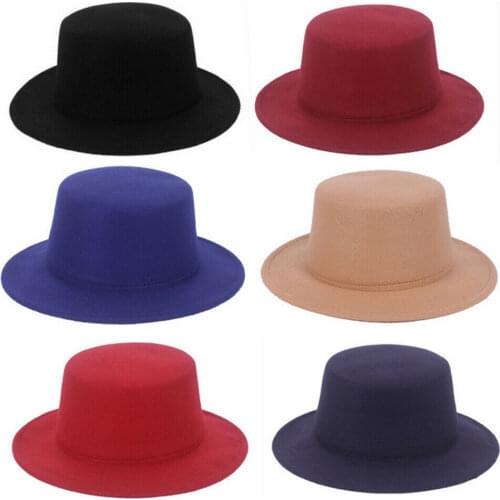 Fashion Winter Warm Kids Baby Girls Cat Ears Wool Derby Bowler Cap Solid 3D Ears Vintage Costume Play Brim Hats Cap