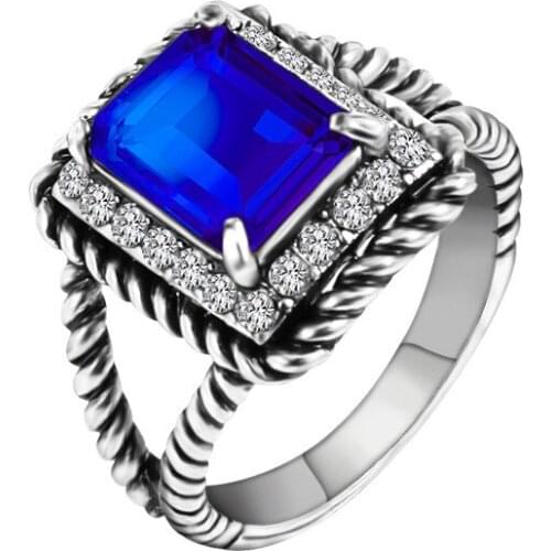 New Fashion Sliver Color Crystal Rings For Women Bride Wedding Engagement Heart Ring Delicate 31069