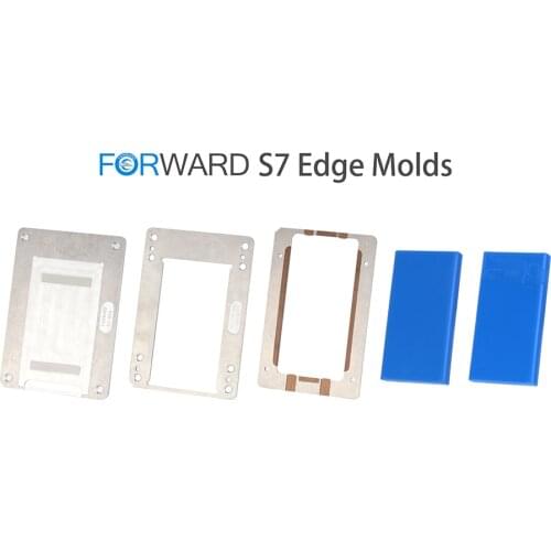FORWARD High Precision Edge Molds For Samsung S6/S6+/S7/S8 /S8+/ S9 Edge Broken LCD Screen Fit & OCA Laminating Replacement