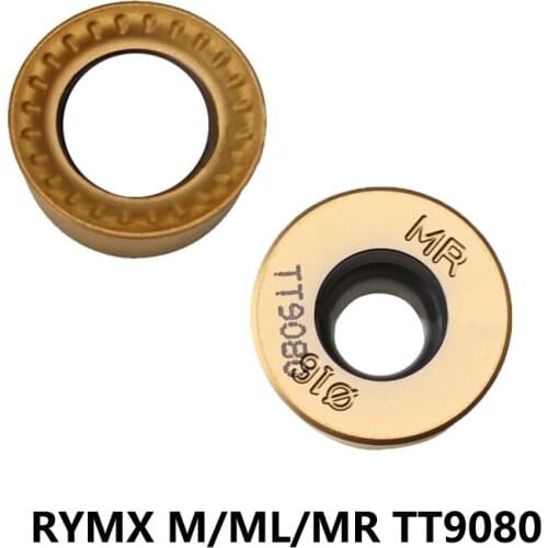 Original RYMX1004-M RYMX1004-ML RYMX1205-M RYMX1606-MR TT9080 Carbide Inserts Lathe Cutter RYMX 1004 1205 1606 Turning Tools