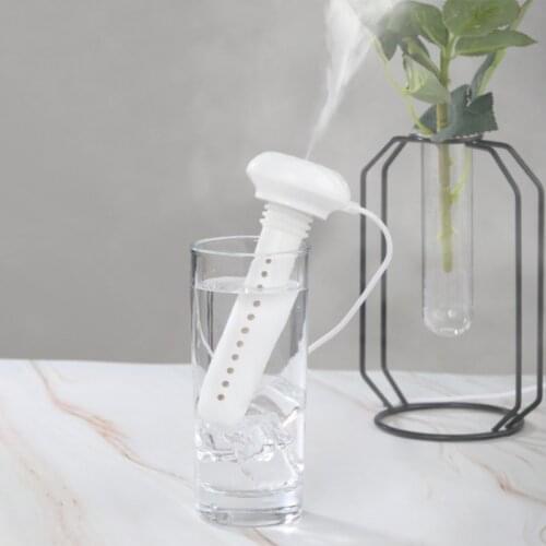 White Adjustable Height Donut USB Humidifier Portable Ultrasonic Mist Maker Aroma Diffuser for Home Office Air Humidifiers