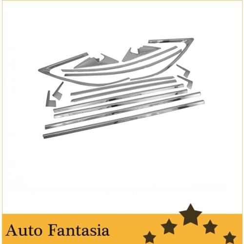 Exterior Accessories Plastic Chrome Trim, Chrome Side Door Window Full Trim Set for Kia Sorento 2013