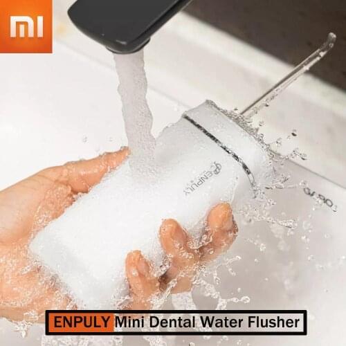 Xiaomi ENPULY Mini Dental Water Flusher Electric Oral Irrigator Water Flow Voltage IPX8 130ml Portable Waterproof Tooth Care