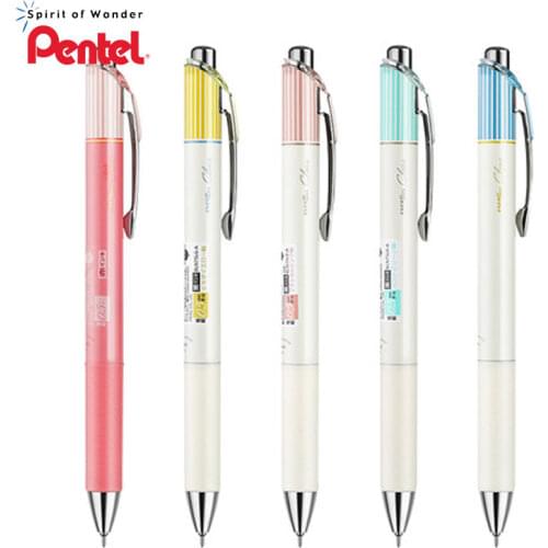1pcs Pentel Gel Pen Quick-Dry BLN75L Kawaii Stripe Pen Student Writing Exam Dedicated Stationery 0.5mm