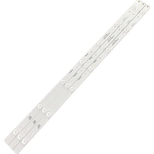 10kit=30pcs LED Backlight Strip 7lamp 610mm For 32inch TV Tc-32es600b Tc-32fs600b