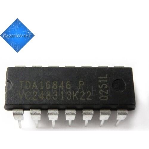 10pcs/lot TDA16846P TDA16846 DIP-14 In Stock
