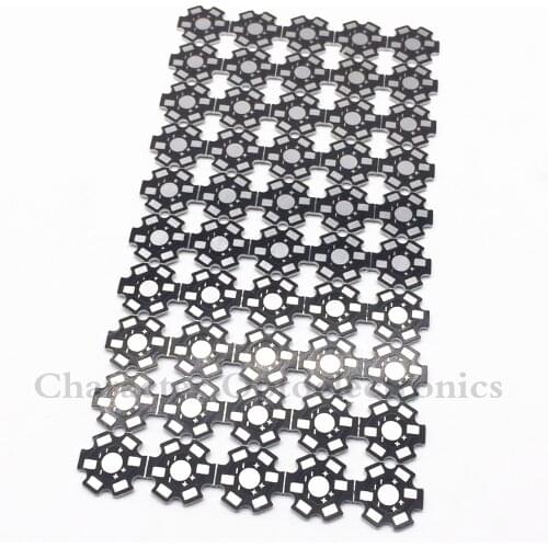 100PCS 1W 3W 5W LED Lamp PCB Board,Heatsink Base Plate 20mm LED Aluminum Base plate for high power LED Chips