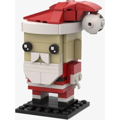 125PCS Building Blocks Father Christmas Moc Brick Kid Gift Figure Toy And Educational Toys For Children