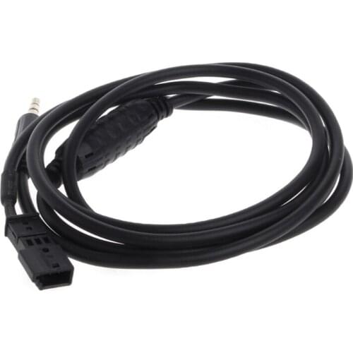 3 Pin 3.5mm Jack AUX Adapter Radio Interface Cable For BMW BM54 E39 E46 E53 X5