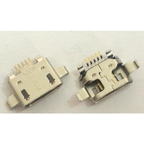 5pcs Mini Micro USB connector Charging Socket Port jack power plug charge dock for Lenovo Tab 2 A8-50F A8-50L A8-50LC