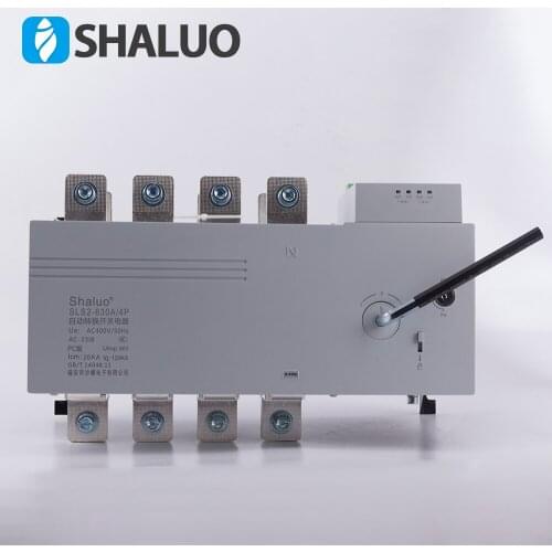 ATS 630A 4P 400V Dual Power Automatic Transfer Switch SLS2-630A Universal Switch Generator Spare Part Circuit Breaker