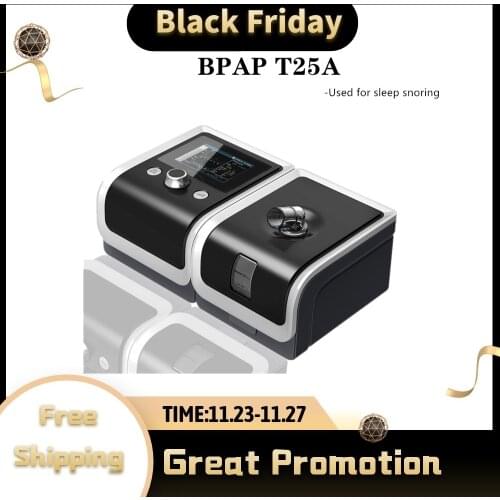 BPAP T-25A Bi-Llevel CPAP with Full Face Mask Or Nasal Mask Humidifier for Sleeping and Snoring Sleep Anea Syndrome