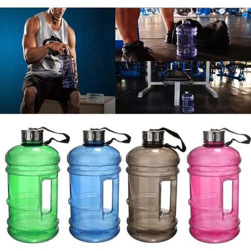 Fitness Sport Water Jug 2.2L 73 oz Water Bottle BPA Free Portable GYM Large Capacity Water Bottle With Non-slip Cover and Handle
