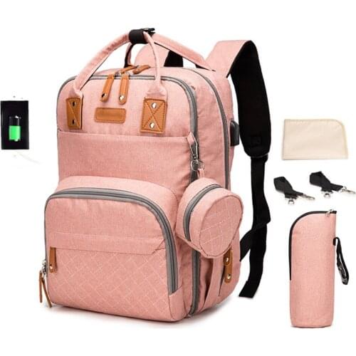 Travel Back Pack Baby Bags High Capacity Durable For Mom Dad Portable Insulated Pockets With Changing Pad Backpack