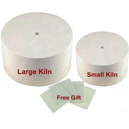 Hot Sale 2pcs/lot Fuseworks Glass Kiln Set Large & Small Microwave Kiln