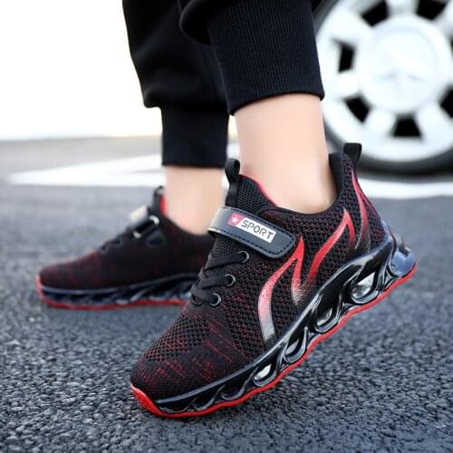 Kids Shoes Blade Outdoor Sneakers For Boys Girls Sport Shoes Lightweight Children Mesh Breathable Casual Walking Shoes