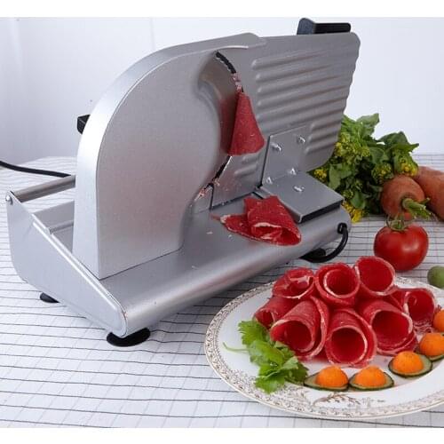 MS-305C stainless steel Electric slicer Sliced mutton slices Cut fruits and vegetables Cut slices of bread Meat cutting machine