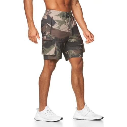 Men Knee-length Shorts Mens Loose Short Trousers Fitness Bodybuilding Joggers Durable Summer Shorts Pants Sportswear