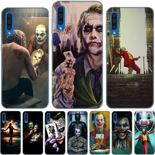 Dark Knight Joker Karta Soft Silicone Case For Samsung Galaxy A6 Plus A8 Plus A7 A9 2018 A10 A20 A30 A40 A50 A60 A70 A80 A90