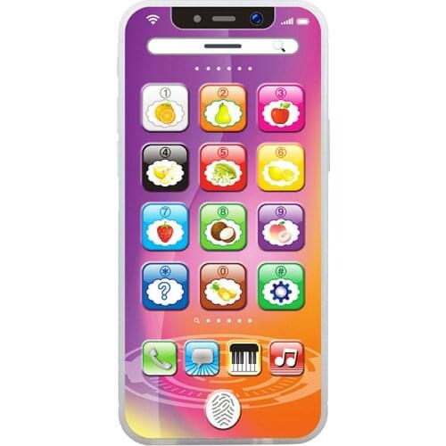 Baby0 12M Russian Study Education Learning Machine Musical Phone Interactive Toys For Toddlers Children Infant Electronic Gifts