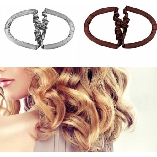 Women Hair Roller Rod U-Shaped Heatless Sponge Hairdresser Roller Curler Hair Curling Bands Hair Care Styling Tool